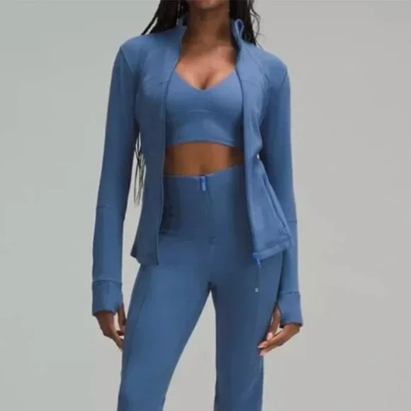 lululemon x PELOTON Define Jacket in Luon Pitch Blue - Picture 2 of 9